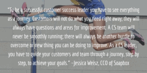 Jessica Weisz Quote about CS Leadership
