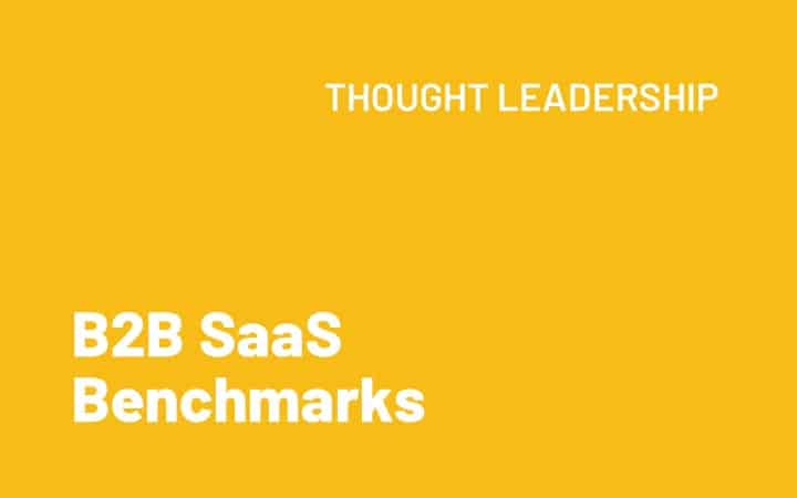 B2B SaaS Benchmarks