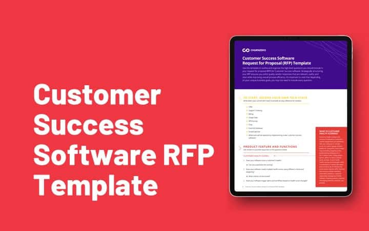 Customer Success Software Request for Proposal (RFP)Template