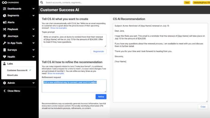 Supercharge your success with ChurnZero’s new Customer Success AI™