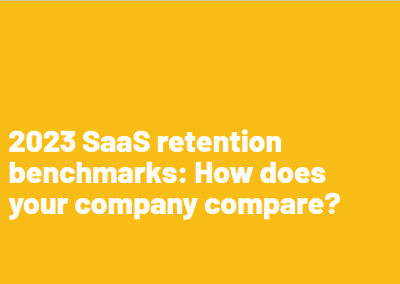 2023 SaaS retention benchmarks: How does your company compare?