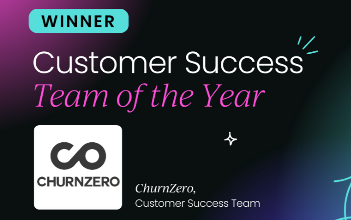 ChurnZero named 2024 Customer Success Team of the Year by Customer Success Collective