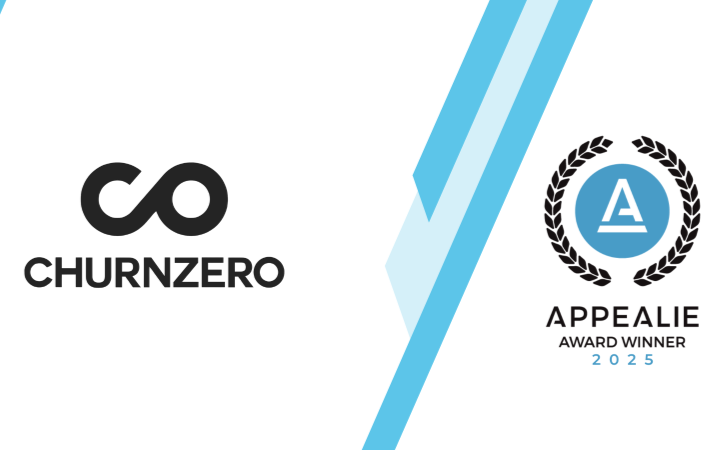 ChurnZero CX team wins the 2025 APPEALIE SaaS Customer Success Award