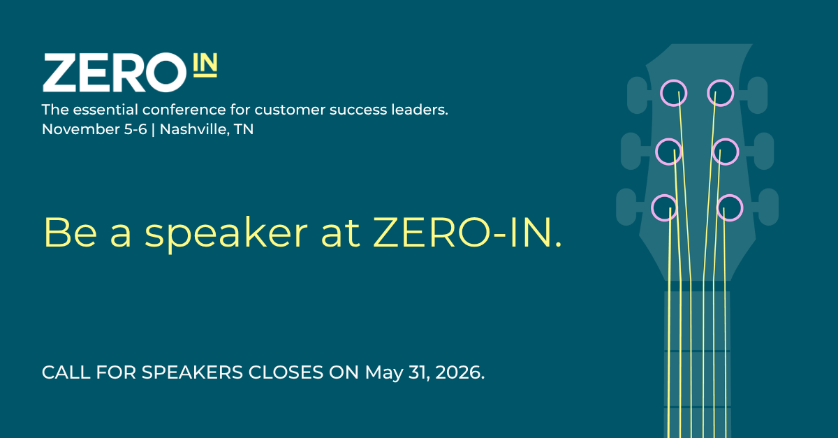 ChurnZero announces call for speakers for ZERO-IN 2026