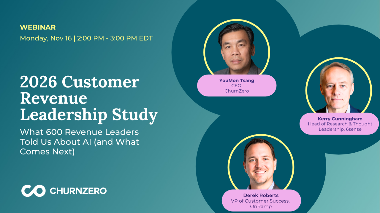 Customer Revenue Leadership Study Webinar